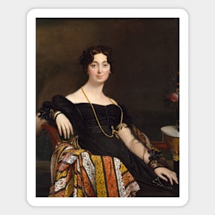 Madame Jacques-Louis Leblanc by Jean-Auguste-Dominique Ingres Magnet